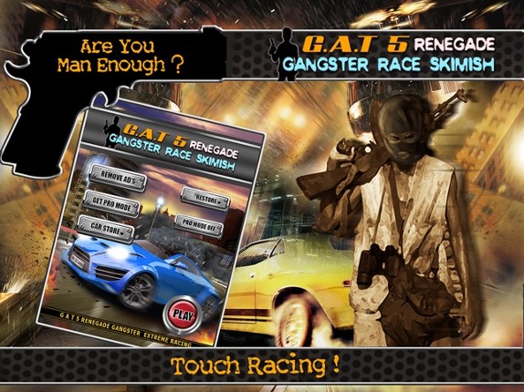 G.A.T 5 Renegade Gangster Race Skimish : Mega Hard Racing and Shooting on the Highway Road screenshot
