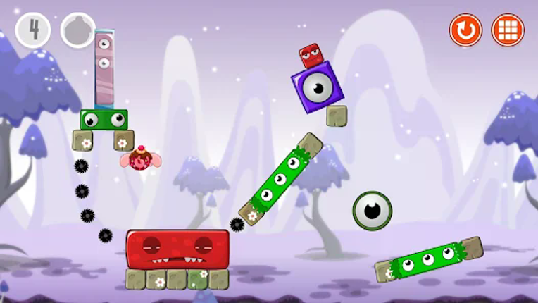 Monsterland 2. Physics puzzle screenshot