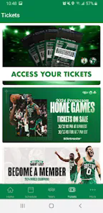 Boston Celtics screenshot