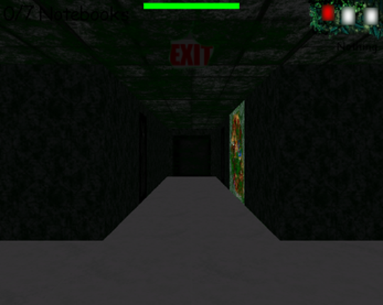 Baldi's Basics The Old Laboratory Dark Image