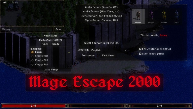 Mage Escape 2000 screenshot