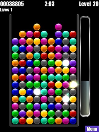 Orbs Match - Swipe sort &amp; pop screenshot