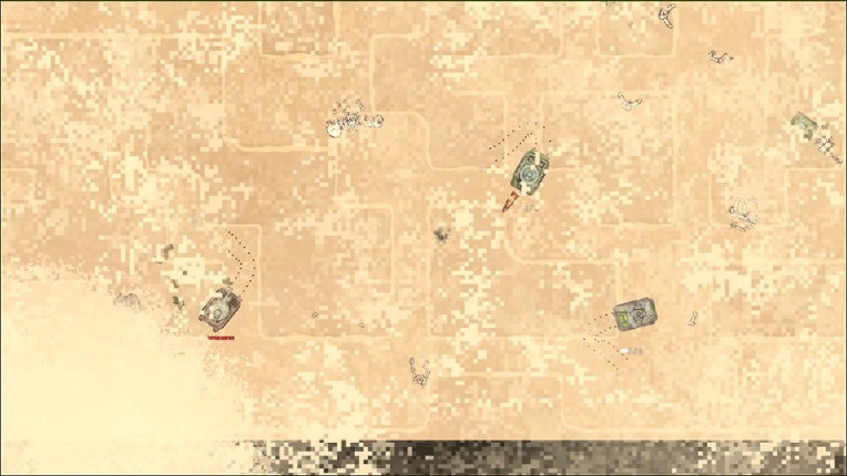 Pixel Tank Wars screenshot