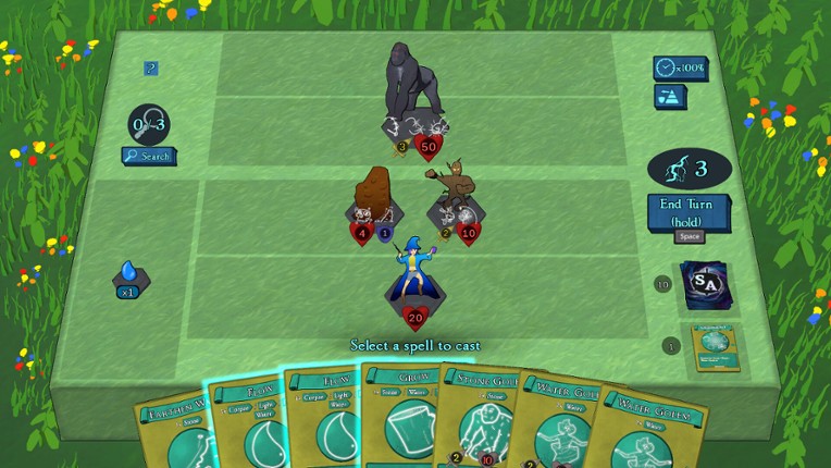 Spellcard Academy screenshot