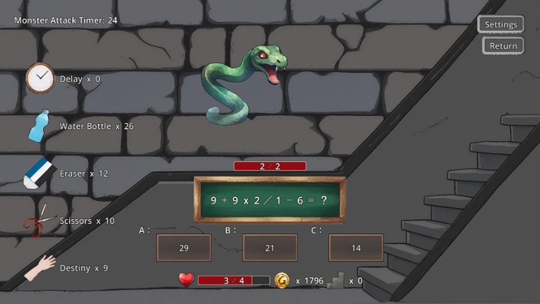 Tower Of Arithmetic screenshot