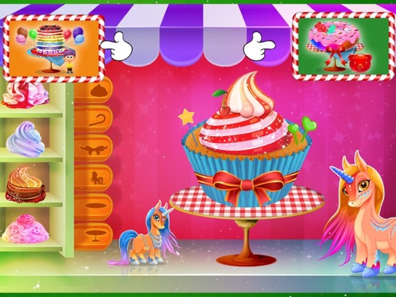 Unicorn Rainbow Bakery Shop Image