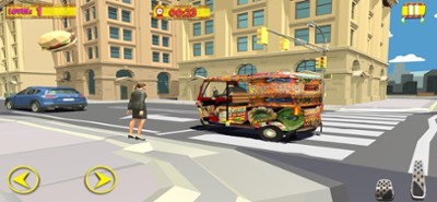 3 Wheeler City Taxi Tuk Tuk 3D Image