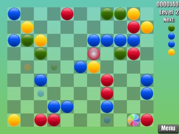 Ball Rows Sort screenshot