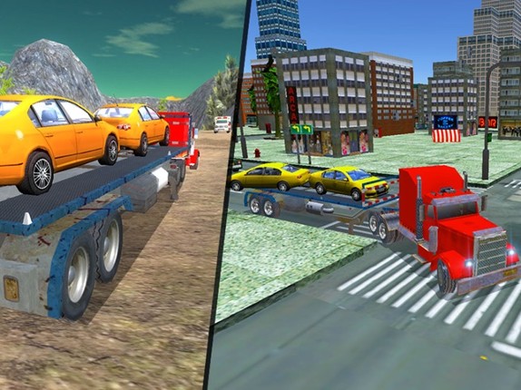Cargo Transport Truck Driver 3D - Ultimate Offroad screenshot