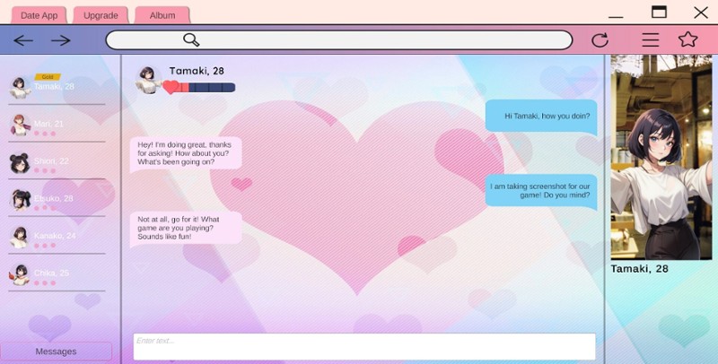 Dating App Simulator screenshot