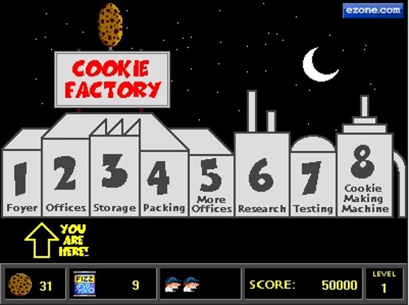 Fat Boy Raids The Cookie Factory Image