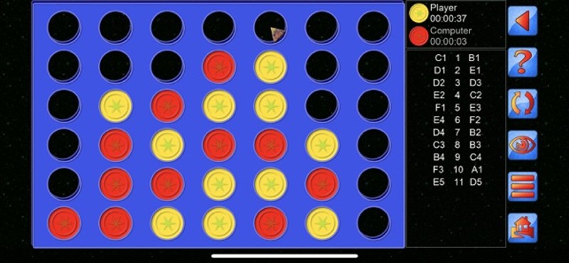 Four In A Line V+, 4 in a row screenshot