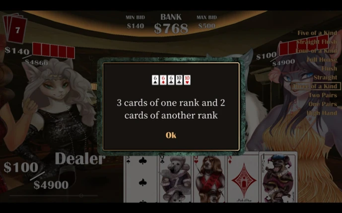 Furry Sex: Poker Image