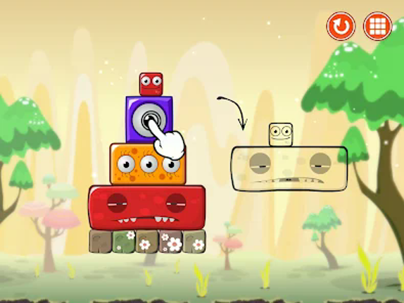 Monsterland 2. Physics puzzle screenshot