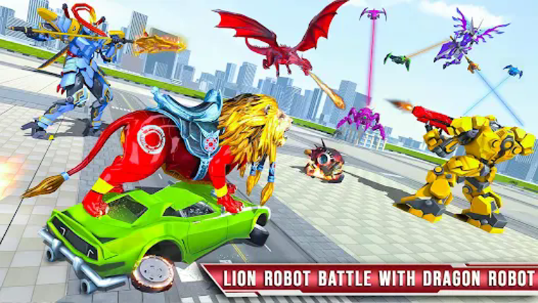 Dragon Robot Car Transform screenshot