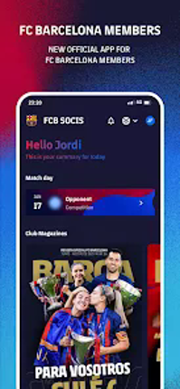 FC Barcelona Members screenshot