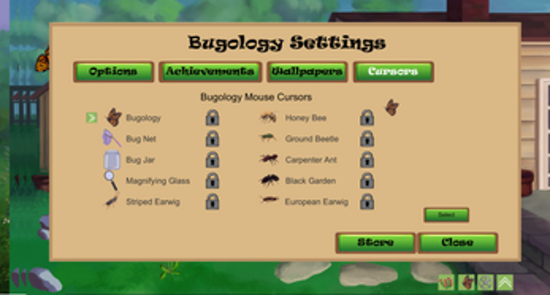 Bugology screenshot