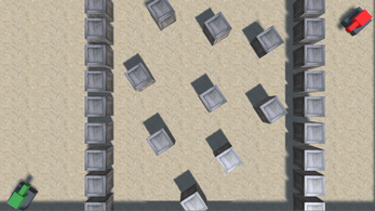 TankZone: A 2 player tank battle game Image