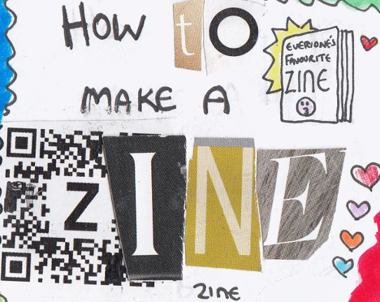 How to Make a Zine Zine Game Cover