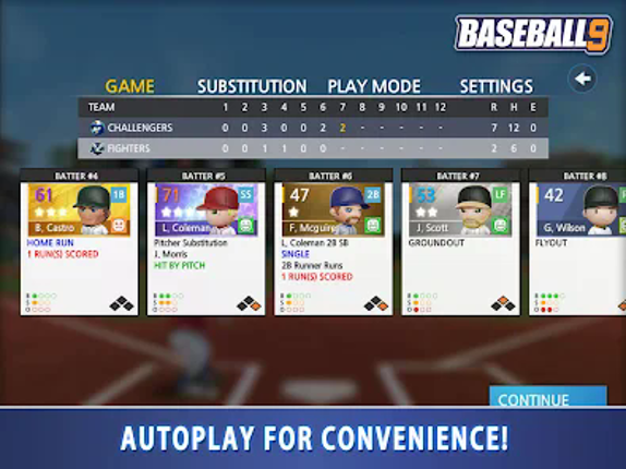 BASEBALL 9 screenshot