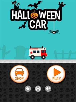 Halloween Car Racing and Balance screenshot