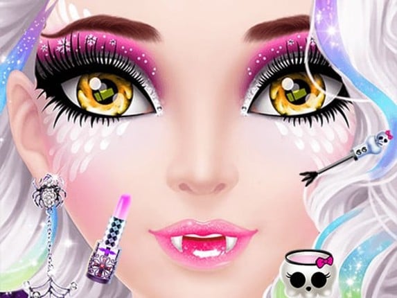 Halloween Makeup Me Game Cover