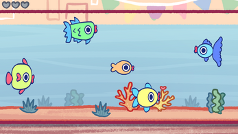 Kiss Three Fish Image