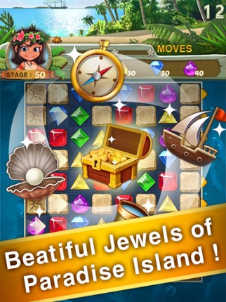 Paradise Jewel: Match-3 Puzzle screenshot