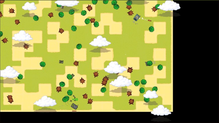 Pixel Tank Wars screenshot