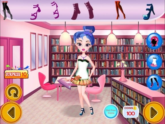 Princess Fashion Library 2 - Makeup, Dressup, Spa Image