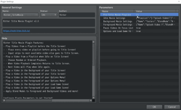 Ritter Title Movie Plugin (RPG Maker MV) Image