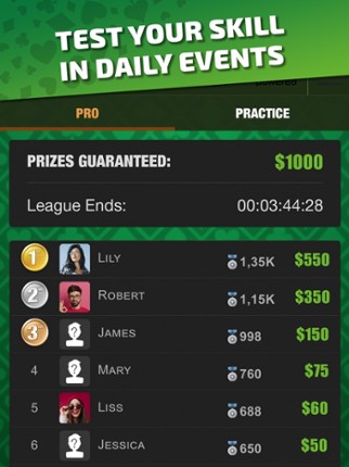 Solitaire Battle Blitz Game screenshot