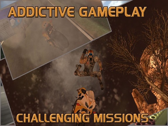 Spy Moto Sniper Attack - Death Moto bike Hunter : fully free game screenshot