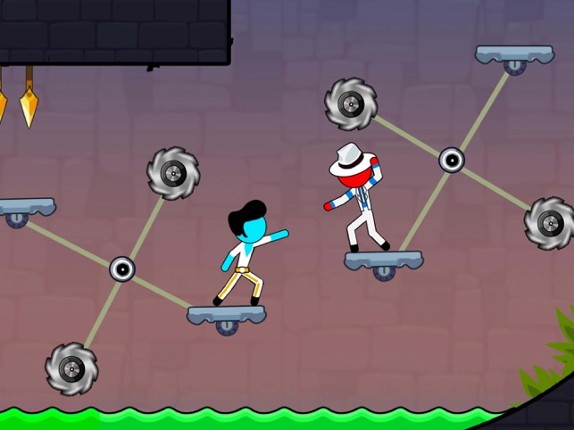 Stick Red boy and Blue girl screenshot