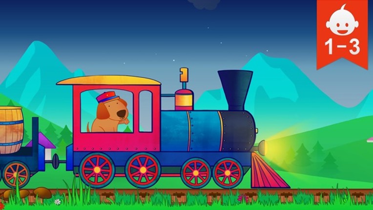 Animal Train for Toddlers screenshot