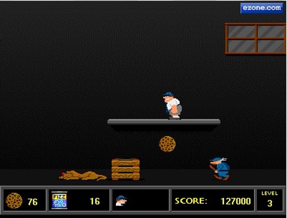 Fat Boy Raids The Cookie Factory screenshot