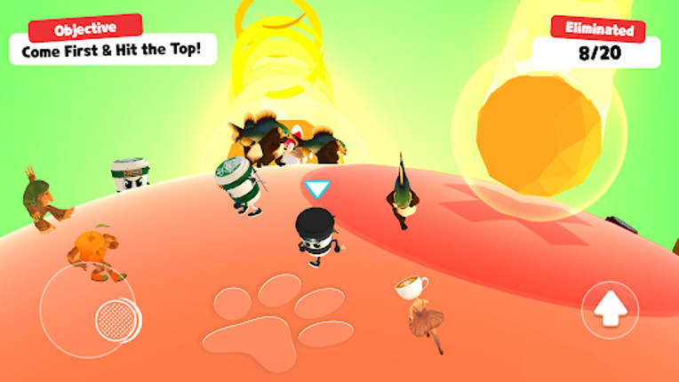 Silly Guys Race: Fall & Run screenshot