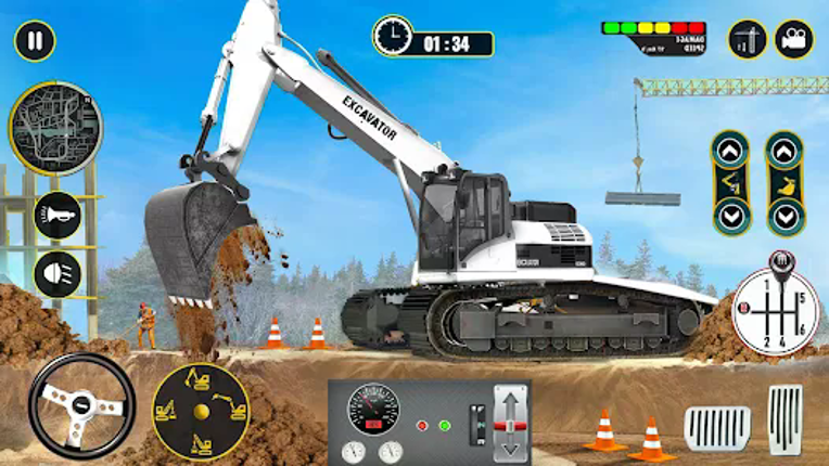 Heavy Excavator Simulator Game Image