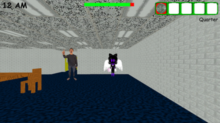 Baldi in ultimate crossover (Baldi basic custom game) screenshot
