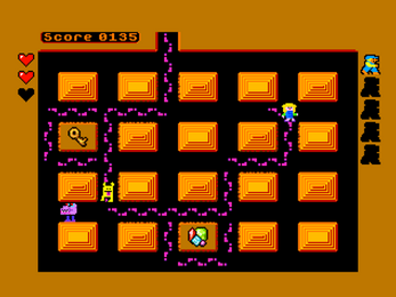 Go Mummy! (ZX Spectrum Next) Image