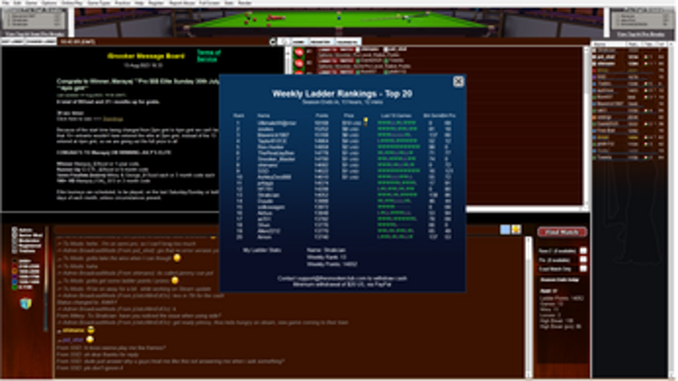 iSnooker screenshot