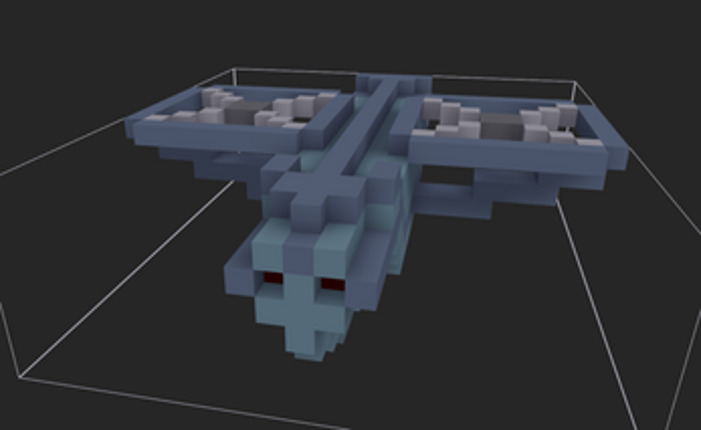 Red Voxel Image