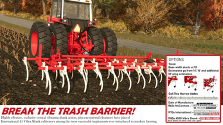 International 45 VibraShank Cultivators screenshot