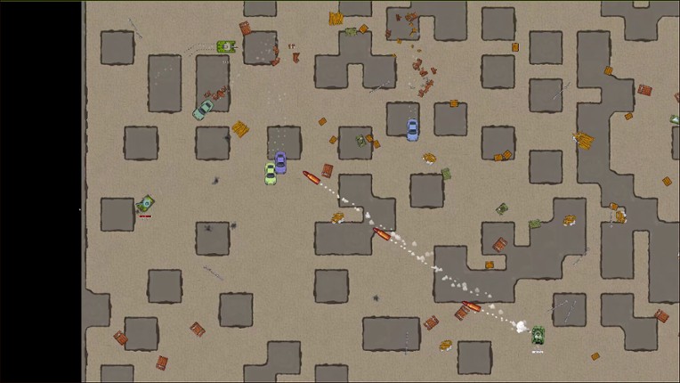 Pixel Tank Wars screenshot