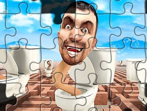 Skibidi Toilet Jigsaw Puzzle 2 Game Cover