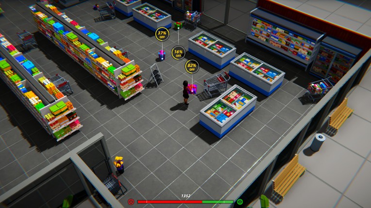 Supermarket Bash screenshot