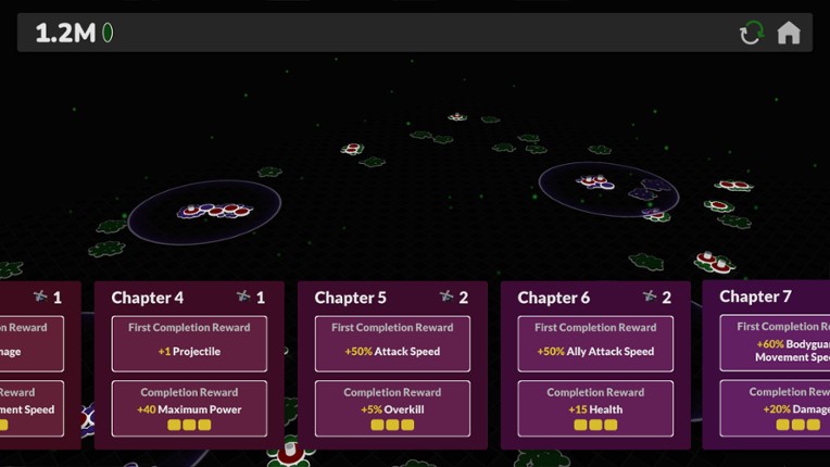 UPGRADES & ENEMIES screenshot