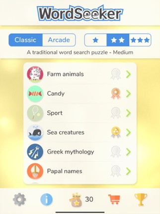 WordSeeker - Word Search Image