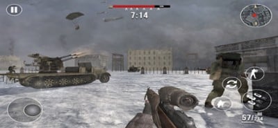 World War 2 Battlefield Image