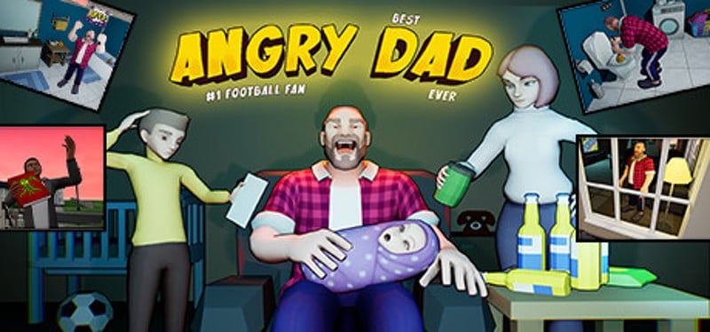 Angry Dad Game Cover